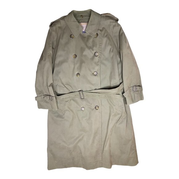 Burberry Other - Vintage Burberry's Mens 42 Trench Coat Belted